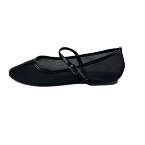TOP MODA Mary Jane Ballet Mesh Flats